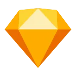 Sketch SVG Icon